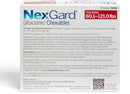 NexGard Chewable Tablets for Dogs 60.1-121 lbs