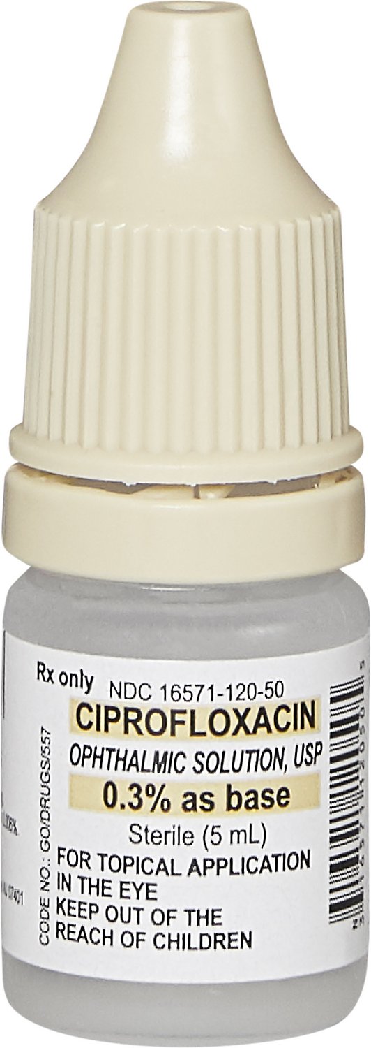 Ciprofloxacin Ophthalmic Solution 5-mL – PASADENA PET STORE