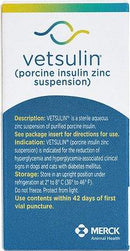 Vetsulin Insulin U-40 for Dogs + Cats 10-mL (REFRIGERATED) (IN STORE PICKUP ONLY)