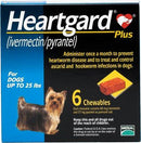 Heartgard Plus Chewable Tablets for Dogs up to 25 lbs (Blue Box)