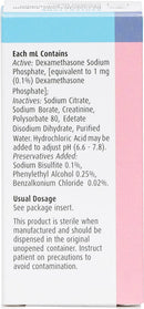 Dexamethasone Ophthalmic 0.1% Solution 5-ml Bottle