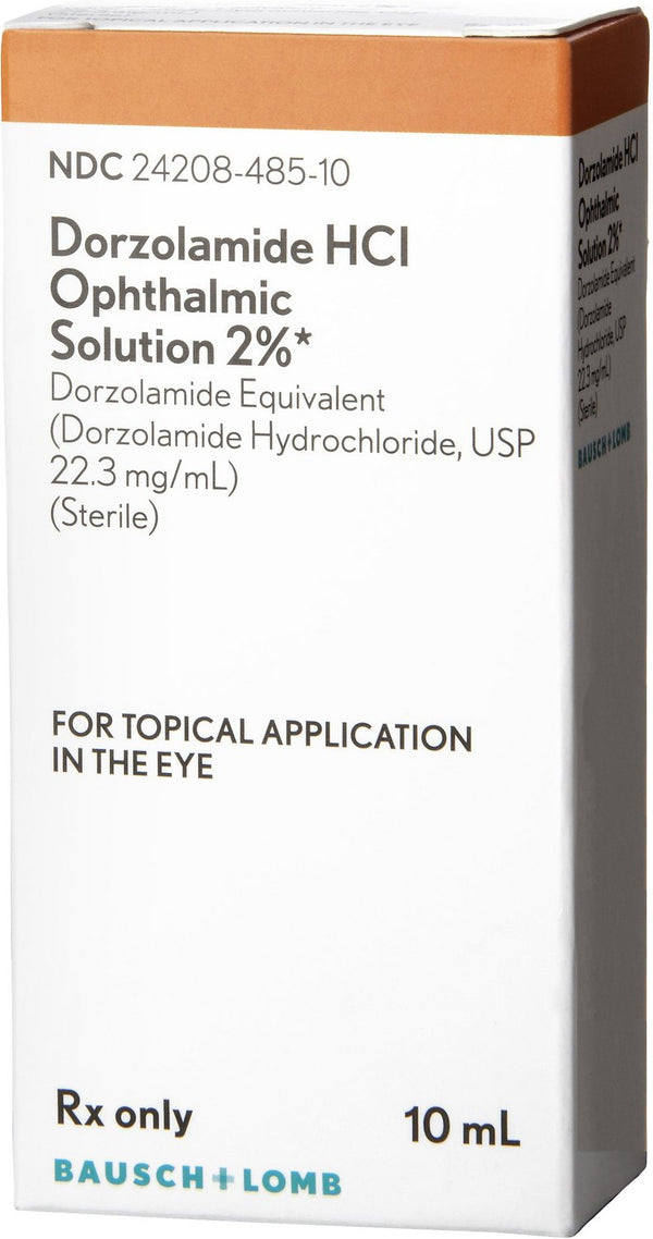 Dorzolamide HCL Ophthalmic Solution 2% 10-mL